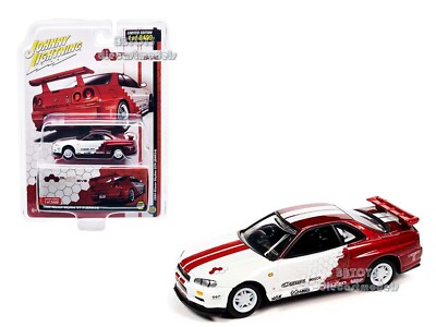ミニカー Nissan Skyline GT-R BNR34 1999 1999 Nissan Skyline GT-R (BNR34) RHD (Right Hand Drive) Matt