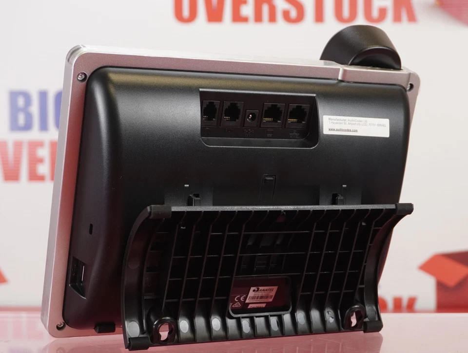 AudioCodes 440HD IP Desktop Telephone, Black IP440HDEG - Image 3 of 4