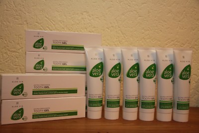 87,15 /L  6 x LR Aloe Vera Extra Frische Zahngel 100 ml Zahnpasta