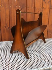 Retro Magazine Rack Vintage 60er Wood Magazine 8
