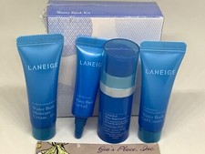 LANEIGE WATER BANK KIT 4 ITEMS MOISTURE CREAM,EYE GEL,ESSENCE GEL CREAM 33ml