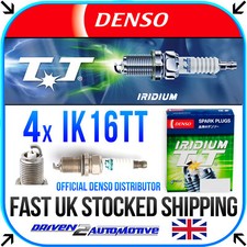 4x DENSO IK16TT IRIDIUM TT SPARK PLUGS FOR KIA CEE'D SW (ED) 1.6 09.07-11.12