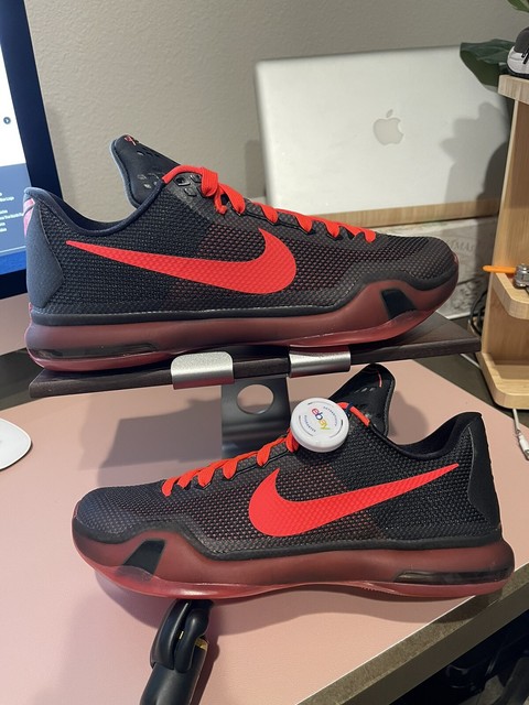 Size 8.5 - Nike Kobe 10 Bright Crimson 