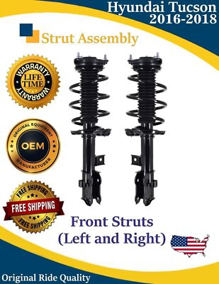 High Quality OE Front Struts for 2016-2018 Hyundai Tucson Lifetime Warranty