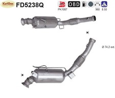 ✅ Ruß-Partikelfilter für Mercedes Marco Polo/V-Klasse/Vito, 2.1, Silizium Euro 6