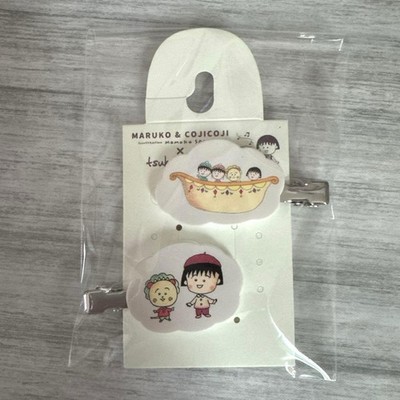 Chambre Limited Hair Clips, Set of 2, Chibi Maruko-chan, Koji Koji #56e796