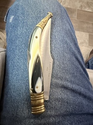 ANDUJAR SPAIN NAVAJA LOCK BK FOLDING HUNTER JACK KNIFE 6.5 In.