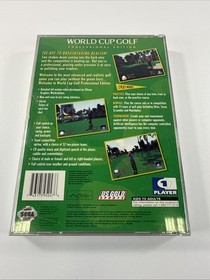 World Cup Golf: Professional Edition (Sega Saturn, 1996) CIB With Foam Insert