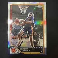 2025 Topps Chrome McDonald's All American #93 Dereck Lively II REFRACTOR