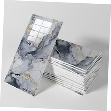 10pcs Peel and Stick Wall Panels 23.6 inches 11.8 inches Blue gold