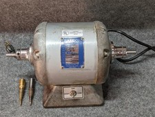 Baldor 437B Dental Polishing Lathe 2 Speed 1/6HP Cat. No. 350, 3450/1725 rpm USA