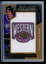 2021-22 Upper Deck Black Diamond Team Logo  Puzzle Patches Theoren Fleury 1/5