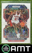 Dominique Wilkins 2022-23 Panini Prizm Draft Picks White Sparkle Bulldogs