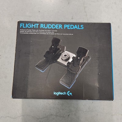  Flight Rudder Pedals Logitech flight Simulation Controller
