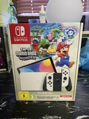Nintendo Switch OLED Super Mario Bros Wonder Neu OVP NIB Ungeöffnet