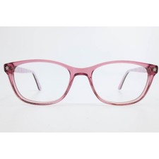 Pez Eyewear P 2002 Cat Eye Glasses Frames Crystal Pink 48-16-125 Floral Star