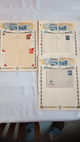 ISRAEL STAMP COLLECTION  1948-64 Doar Ivri  300+ stamps, Vintage album  - Bild 11 von 14