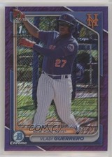 2024 Bowman Chrome Prospects Purple Shimmer Refractor /250 Vladi Guerrero 1i45