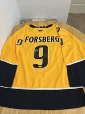 Filip Forsberg Nashville Predators Autographed Jersey JSA Certified