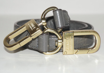Vintage AIMEE KESTENBERG Gray Leather 29'' Replacement Strap