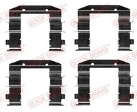 Quick Brake ZubehöRsatz Scheibenbremsbelag FüR Suzuki Swift IV FZ NZ 1.2 1.6