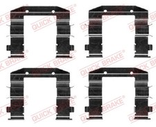 QUICK BRAKE Zubehörsatz Scheibenbremsbelag für Suzuki Swift IV FZ NZ 1.2 1.6