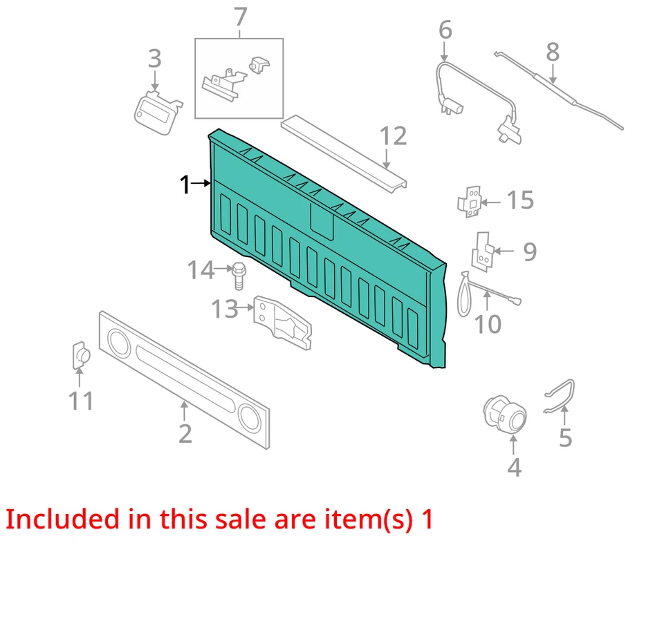 (LOCAL PICKUP ONLY) Trunk/Hatch/Tailgate Flareside Box Fits 04-09 FORD F150 PICK - Image 3 of 4