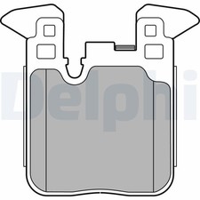 LP2660 BRAKE PAD SET, DISC BRAKE FITS: BMW 1 SPORTS HATCH 114 I