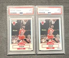 (2) Fleer 1990 Michael Jordan #26 PSA 9 GOAT HOF Chicago Bulls