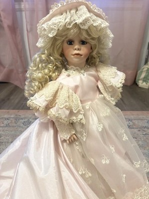 Carissa Victorian Kais Signed Janis Bernard Full Body Porcelain Doll 961/5000