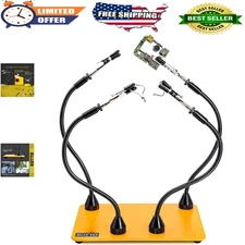 All-in-One Third Hand Soldering Station with Non-Slip Base - Perfect for Jewelry