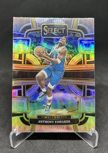 2023-24 Panini Select Anthony Edwards Concourse Level Silver Prizm #37  - Bild 1 von 2