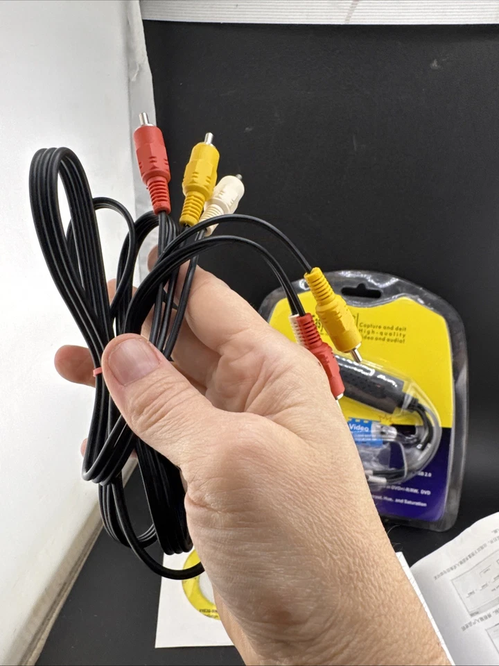 Easycap USB 2.0 Easy Cap Video TV DVD VHS DVR Capture Card Video Device📦 - Image 4 of 4