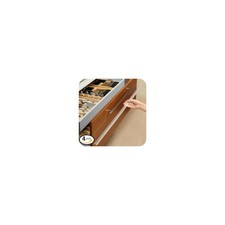 4pcs Cabinet Door Plastic Edge Protector Trash Drawer Guard Fits 3/4" Thick 24"