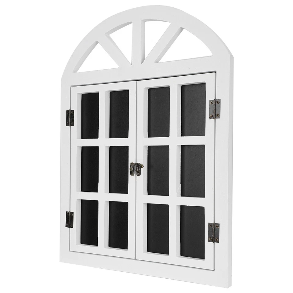 Wood Blinds Message Board Chalkboard Rustic Blank Window Wall Prompt Board - Image 2 of 4