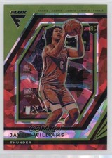2022-23 Panini Flux Rookies Red Cracked Ice Prizm Jaylin Williams #215 0hm8