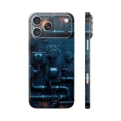 Phone Skin/Phone Wrap For iPhone, Samsung, Android 3D Embossed Skin Piper Line