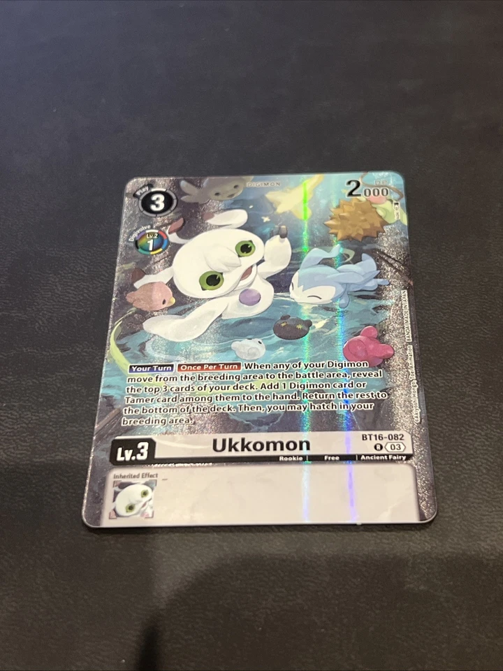 Ukkomon BT16-082 R - Alt Art - Limited Card Pack: Billion Bullet - Digimon TCG - Image 2 of 3