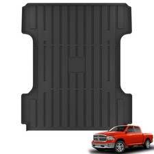 6.4Ft Truck Bed Mat for Ram 1500 2002-2018  2500/3500 2002-2025  1500 Classic