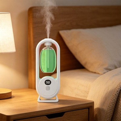 Automatischer Wanddiffusor mit Unterstützung für ätherische Öle und Befeucht