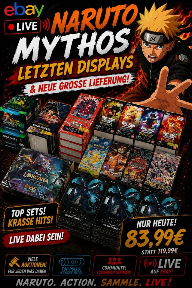 Community Deal ! -30%! Tag 2! Dragon Ball, OP, Pokemon, Star wars und mehr!