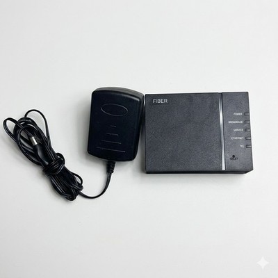 Calix GigaPoint 803G GPON Fiber ONT 100-04255 With Power Supply Used Working