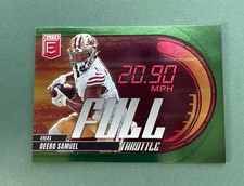 2025 Panini Donruss Elite Football Deboo Samuel Gree Full Throttle #25 49ers