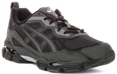 ASICS Gel Quantum 360 Lace Up Mesh Womens Sneakers In Black Grey US 7 - 9