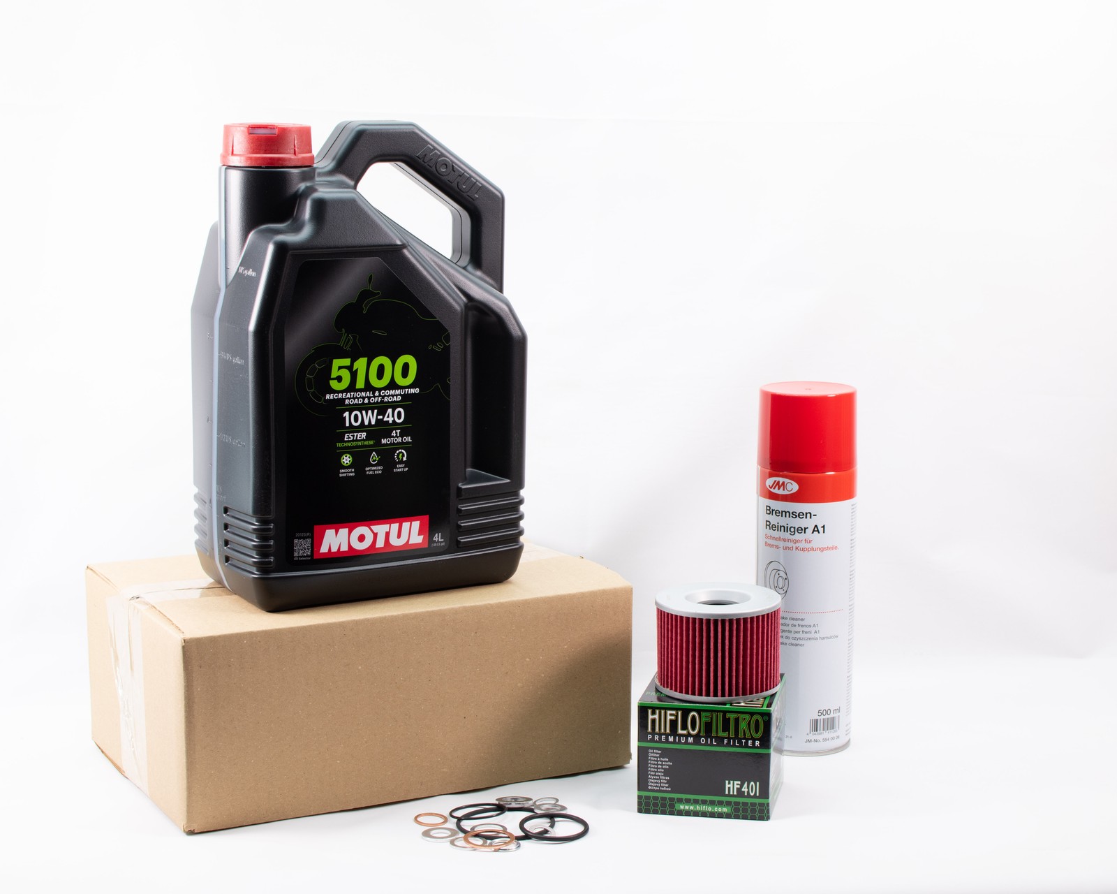 Kit Vidange Motul 5100 anti-usure pour Honda GL 1000 Z Goldwing 1979
