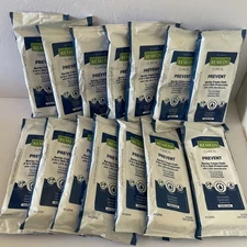 Medline Remedy Clinical 3-in-1 Barrier Cream Cloth, (14 Packs), Adult Wet Wipes