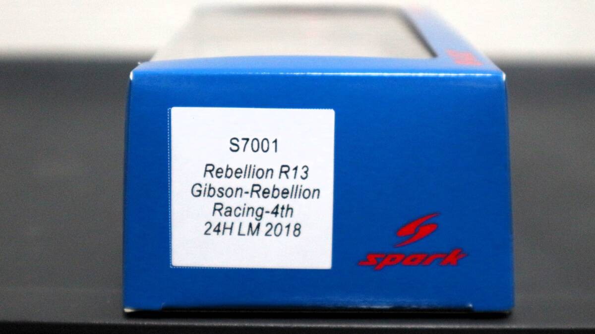 1/43 Rebellion R13 4Th 24H Le Mans 2018 A.Loterer/N.Jani/B 1/43 Rebellion R13 4Th 24H Le Mans 2018 A.Loterer/N.Jani/B