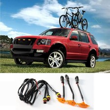 For Ford Explorer 2006-10 Front Grille Led Light Raptor-style Yellow Grill Light