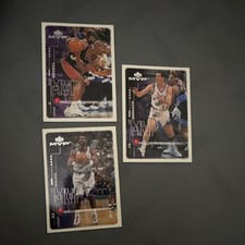 Upper Deck MVP 1999-00 Russell Malone Hornacek Utah Jazz NBA Card Lot 3 Cards