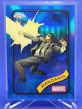 2025 Topps Chrome Marvel - Comics - Mandarin #41 - Blue Refractor /299